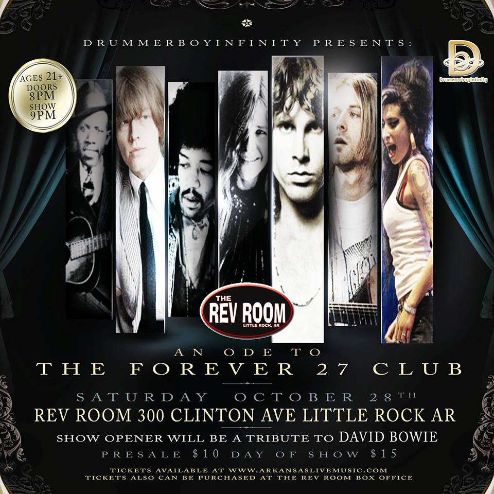 The Forever 27 Club Show Rev Room