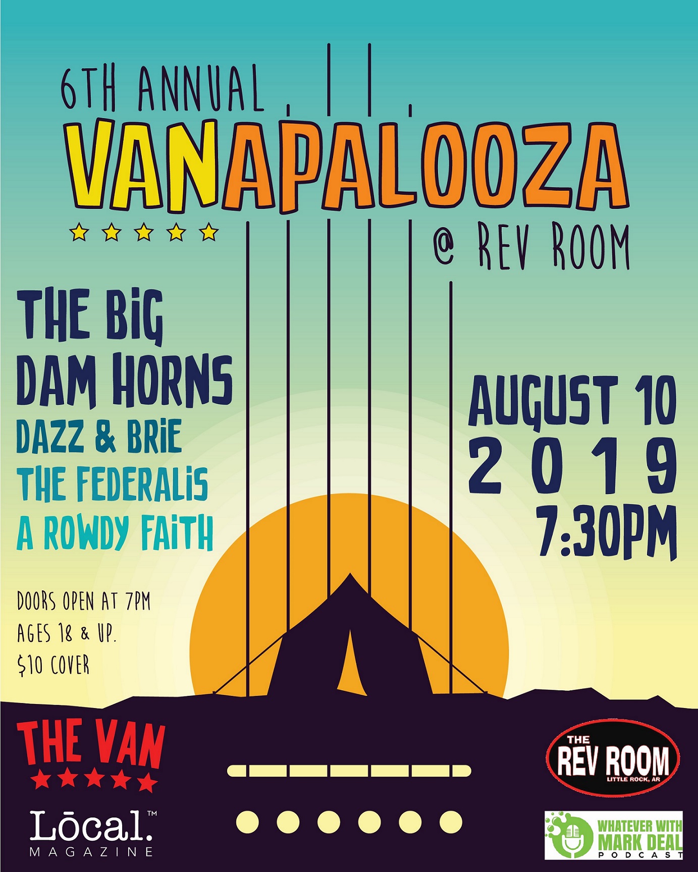 The 6th Annual Vanapalooza Rev Room